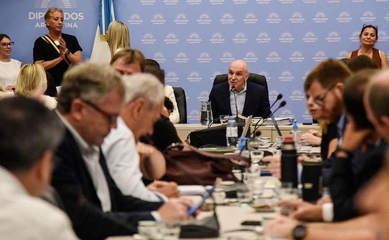 Con polémicas conformaron comisiones en Diputados para debatir la ley ómnibus.