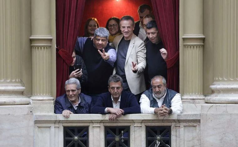 Sergio Massa mantuvo una reunión con la CGT. (Foto: NA)