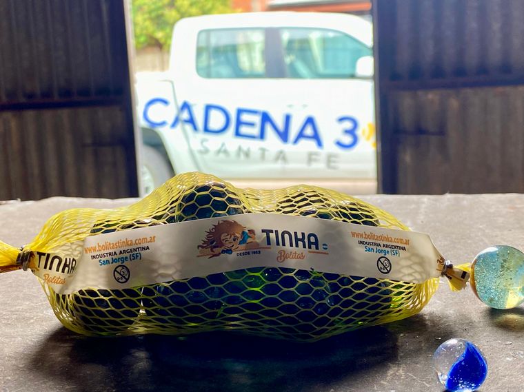 Tinka, fábrica de bolitas. (Foto: Matías Arrieta/Cadena 3)