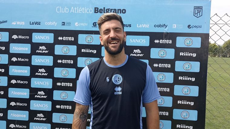 Alejandro Rébola, en la pretemporada 2024