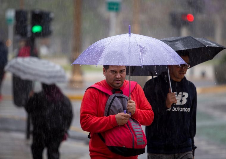 FOTO: Alerta por tormentas para el sur de Córdoba y otras seis provincias.