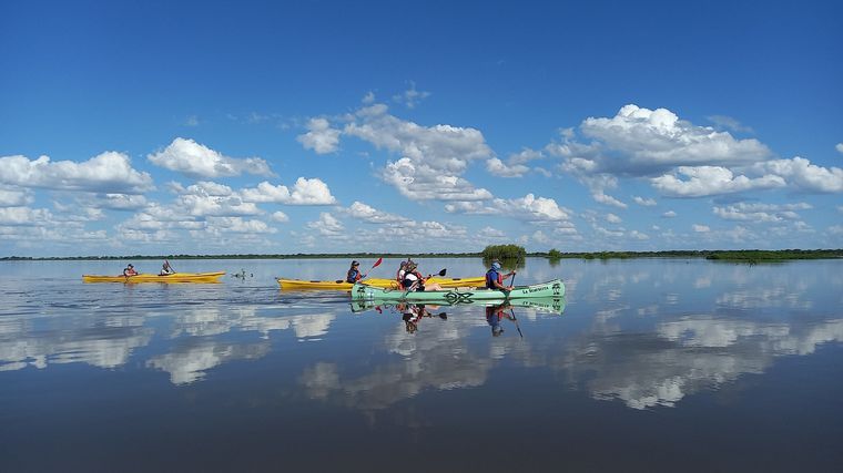 Kayak en el río San Javier, la aventura en la naturaleza de Cayastá