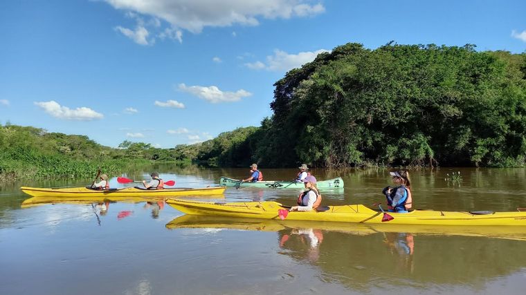 FOTO: Kayak en el río San Javier, la aventura en la naturaleza de Cayastá