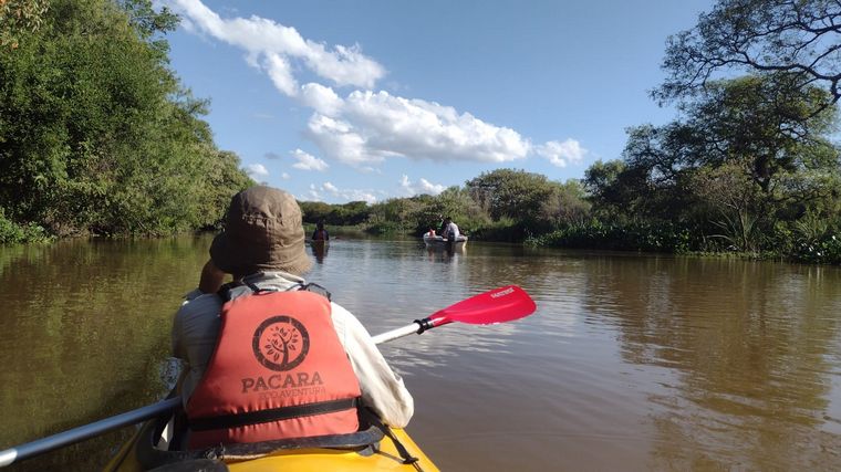 Kayak en el río San Javier, la aventura en la naturaleza de Cayastá