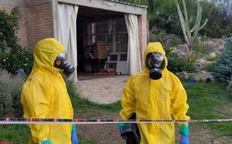 La casa donde el paramédico fue encontrado sin vida (Foto: La Otra Mirada)