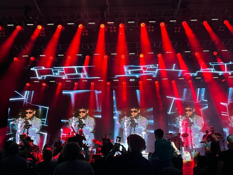 Ulises Bueno en el Festival de Doma de Jesús María. (Foto: Daniel Cáceres/Cadena 3)