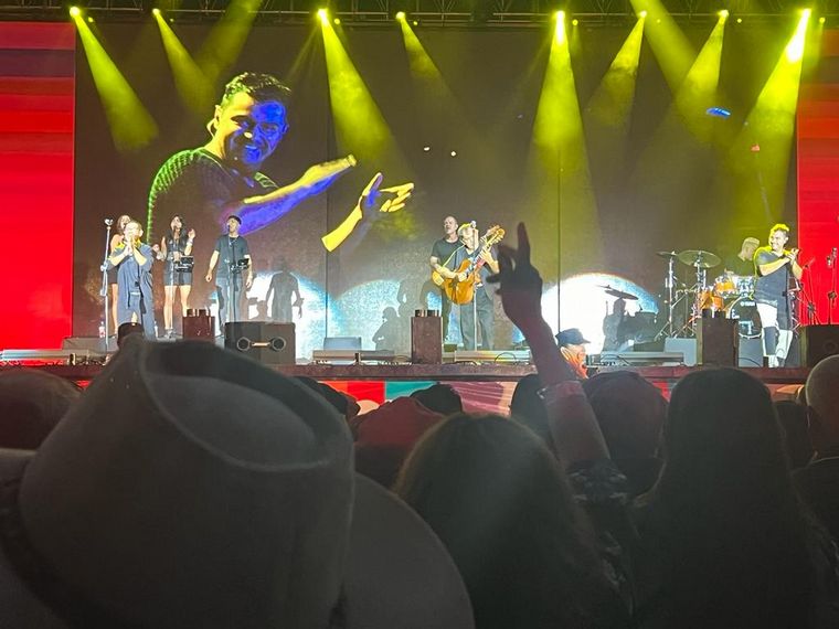 Los Nocheros en el Festival de la Doma de Jesús María. (Daniel Cáceres/Cadena 3)