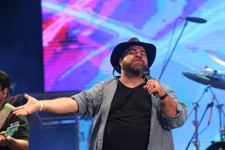 Juan Fuentes en el Festival de la Doma de Jesús María. (Daniel Cáceres/Cadena 3)