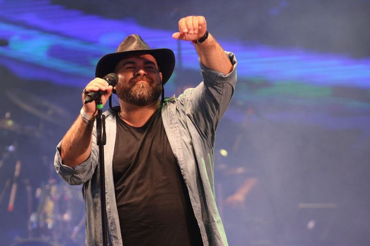 Juan Fuentes en el Festival de la Doma de Jesús María. (Daniel Cáceres/Cadena 3)