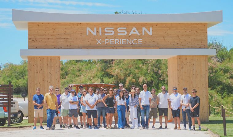 FOTO: Cadena3 en el Nissan X-Perience en Cariló 2024