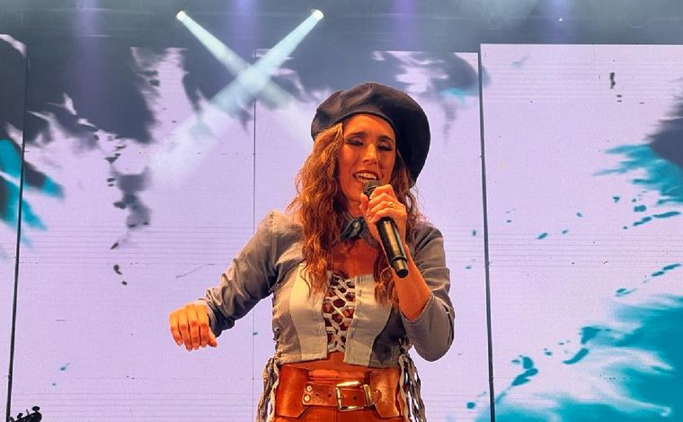 La Sole, en la tercera noche de Jesús María.