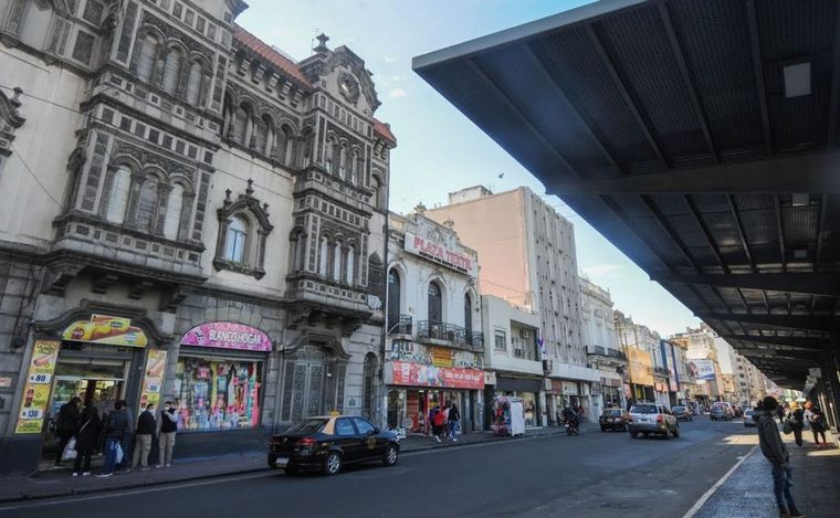 Preocupación en comerciantes del centro rosarino.