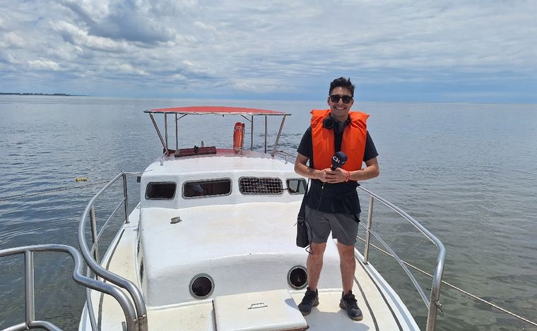 Laguna Mar Chiquita, en Miramar de Ansenuza. (Foto: Cadena 3)