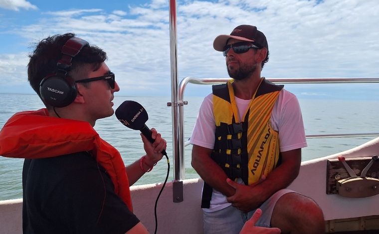 Laguna Mar Chiquita, en Miramar de Ansenuza. (Foto: Cadena 3)