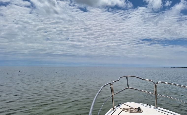 Laguna Mar Chiquita, en Miramar de Ansenuza. (Foto: Cadena 3)