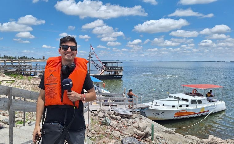 Laguna Mar Chiquita, en Miramar de Ansenuza. (Foto: Cadena 3)