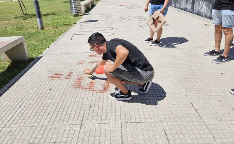 Familiares y amigos de Elías Vázquez pidieron justicia. 