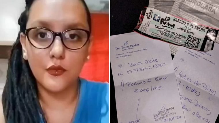 Una mujer denunció haber sido apuñalada en el recital de La Renga