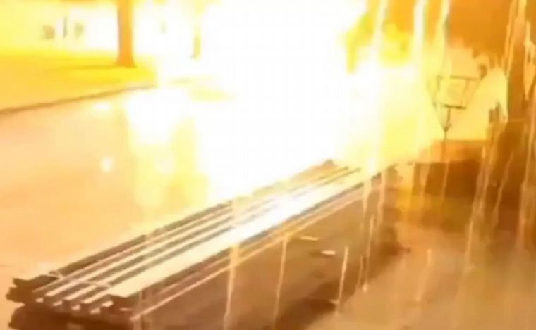 Gabriel fue alcanzado por un rayo y vivió para contarlo.