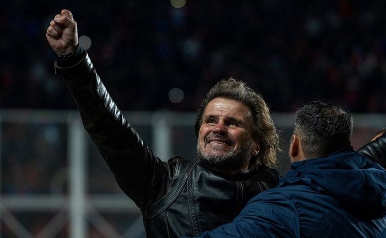 Rubén Darío Insúa, entrenador de San Lorenzo. (Foto:Twitter)