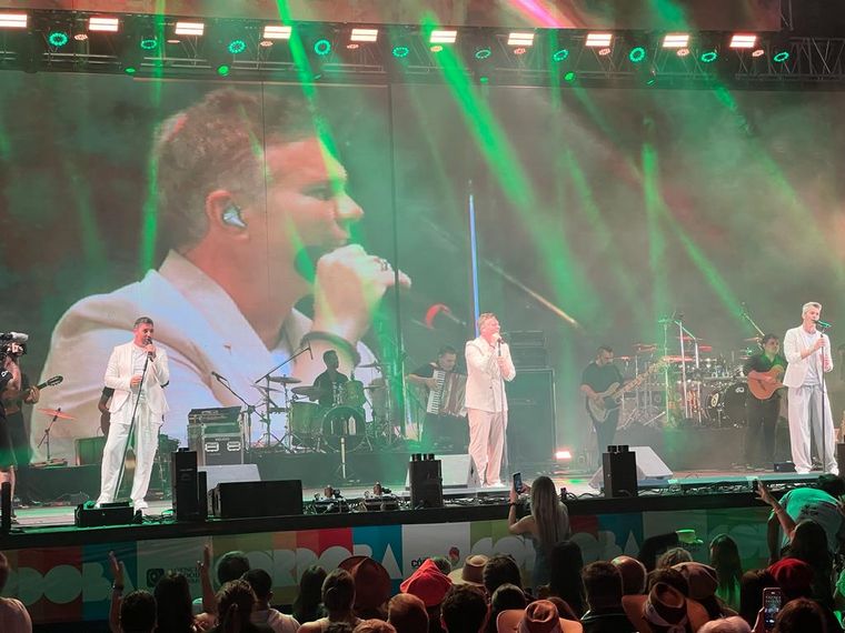 Destino San Javier trajo su folclore a la quinta noche de Jesús María