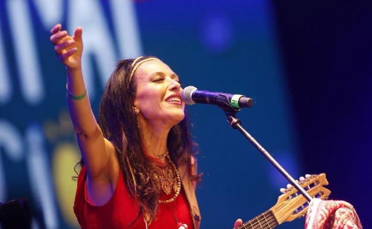Roxana Carbajal, en la quinta noche de Jesús María.