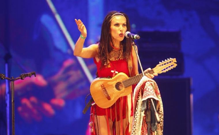 Roxana Carbajal, en la quinta noche de Jesús María.