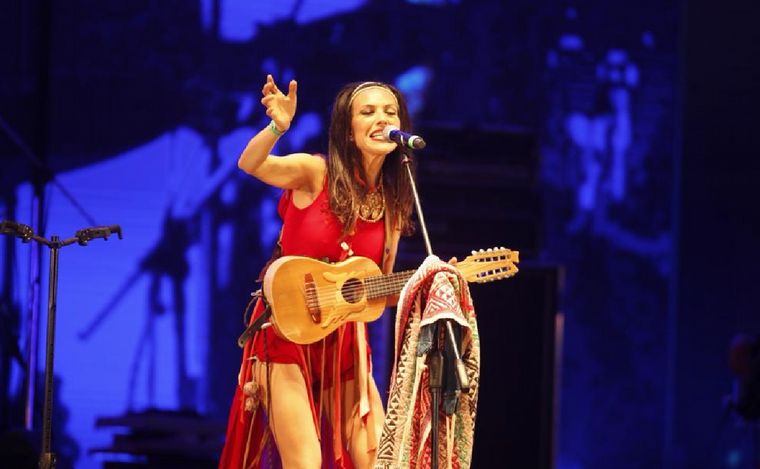 Roxana Carbajal, en la quinta noche de Jesús María.