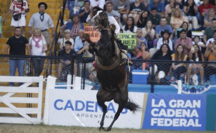 La doma, en la quinta noche de Jesús María.