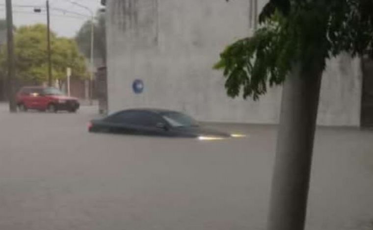Fuerte temporal en Reconquista, Santa Fe.