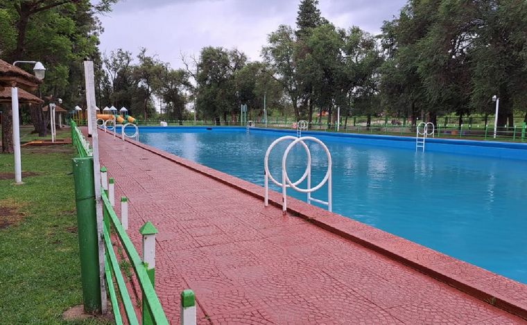 El natatorio del Balneario Municipal Deán Funes.