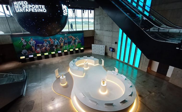 La experiencia Messi, parte del Museo del Deporte Santafesino. 