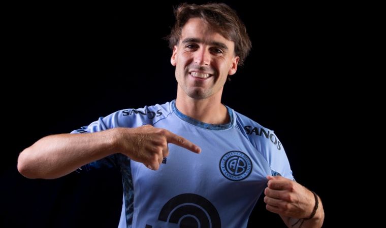Francisco González Metilli, con la camiseta celeste.