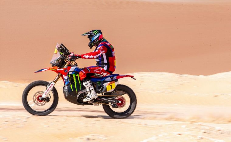 Quintanilla encontró la revancha en la etapa de arena