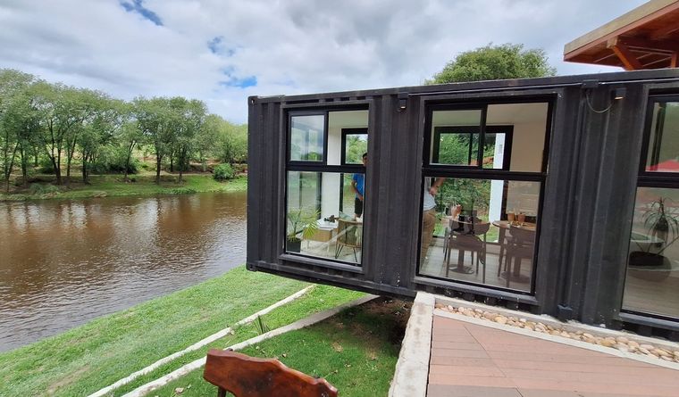 Playa tranquila, un parador accesible y sustentable en Los Reartes.