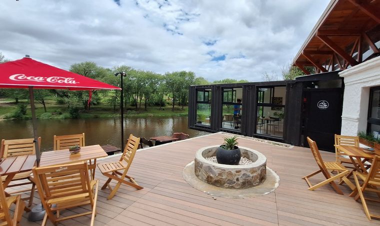 Playa tranquila, un parador accesible y sustentable en Los Reartes.