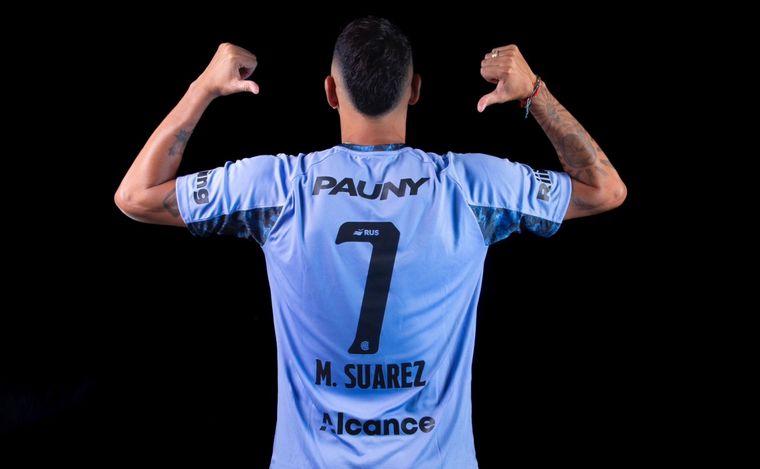 Matías Suárez volvió a Belgrano tras su paso por River (Foto: @Belgrano).