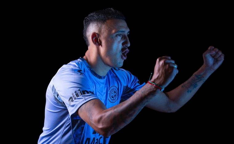 Matías Suárez volvió a Belgrano tras su paso por River (Foto: @Belgrano).