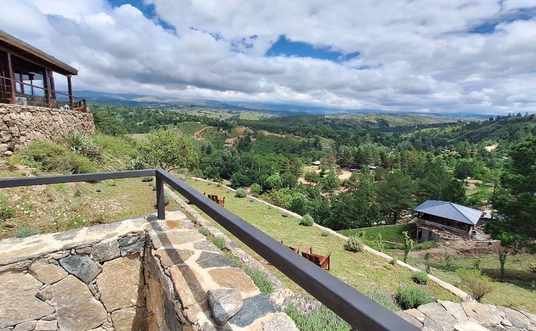 Hostería El Durazno, en el Valle de Calamuchita. (Foto: Cadena 3)