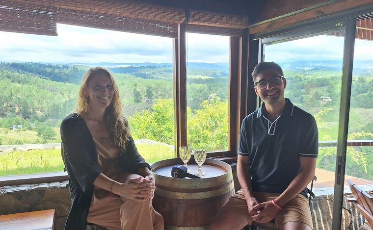 Hostería El Durazno, en el Valle de Calamuchita. (Foto: Cadena 3)