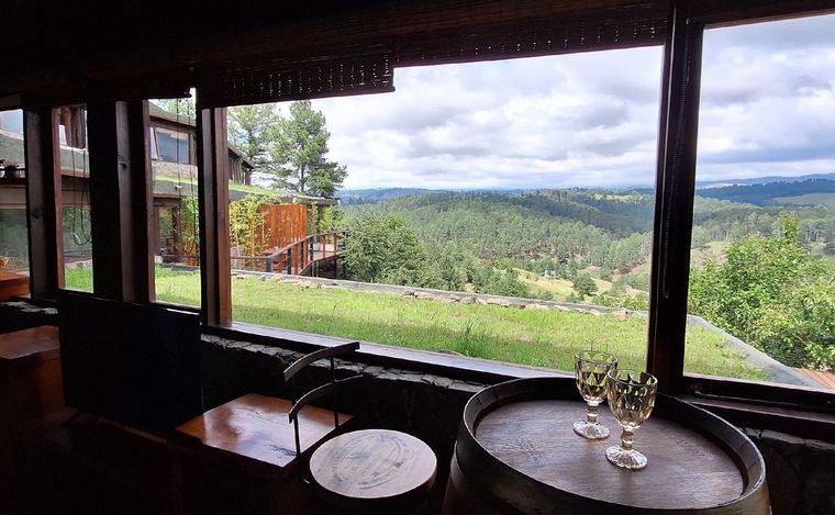Hostería El Durazno, en el Valle de Calamuchita. (Foto: Cadena 3)