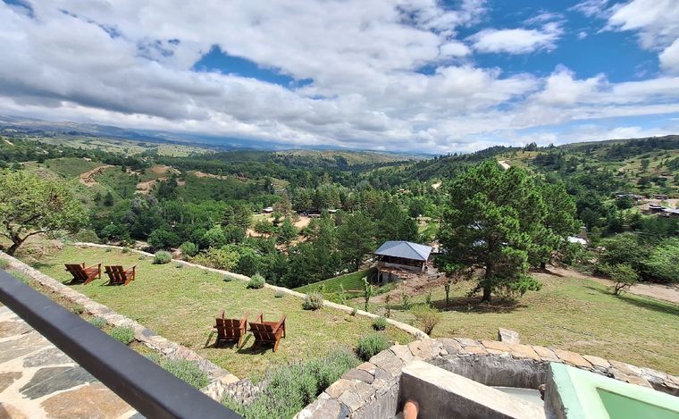 Hostería El Durazno, en el Valle de Calamuchita. (Foto: Cadena 3)