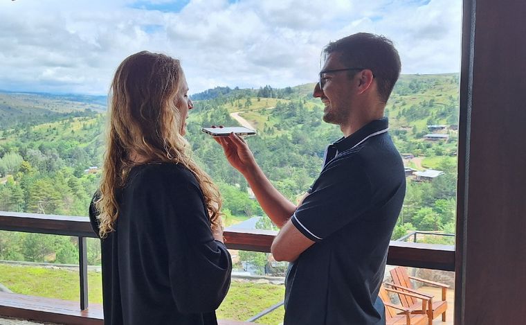 Hostería El Durazno, en el Valle de Calamuchita. (Foto: Cadena 3)