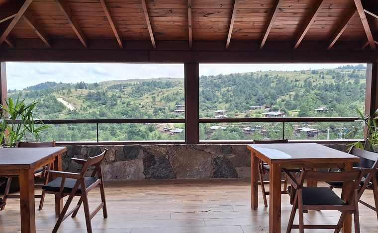 Hostería El Durazno, en el Valle de Calamuchita. (Foto: Cadena 3)