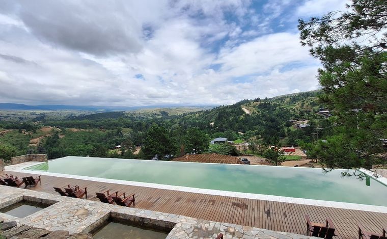 Hostería El Durazno, en el Valle de Calamuchita. (Foto: Cadena 3)