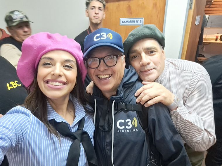 La LBC junto a Orlando Morales.