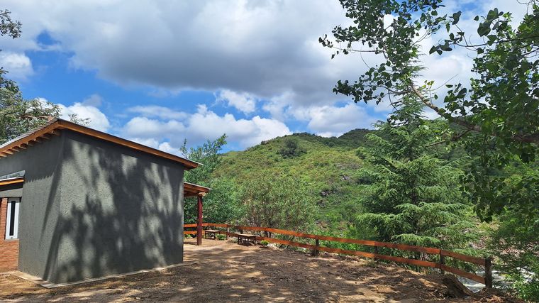 El Complejo Río Grande a orillas del río.
