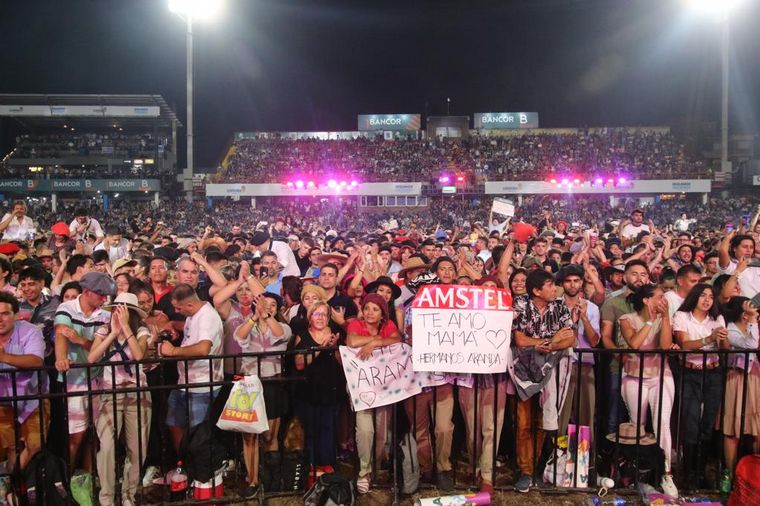 Novena noche del Festival de la Doma y Folclore. (Foto: Daniel Cáceres/Cadena 3)