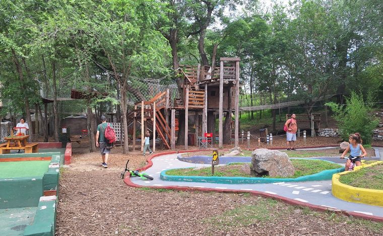 Parque Quaras, en Villa General Belgrano.