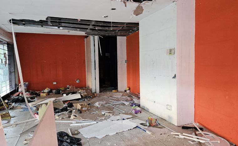 El minimarket de Mendoza y Matienzo, víctima de varios hechos de inseguridad. 